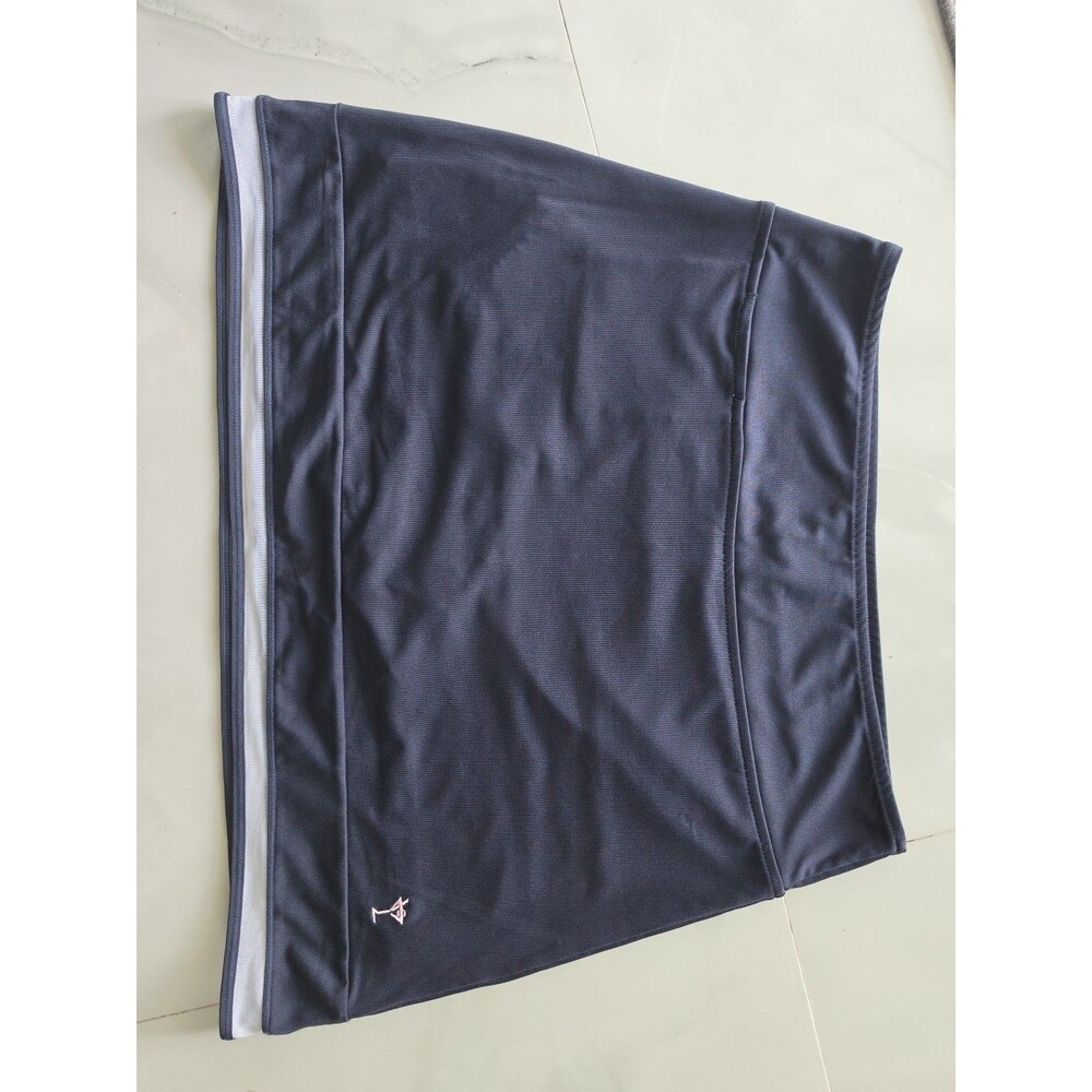 Golftini Navy Blue "Top Golf" Performance Skort - Size Small - Pink Logo